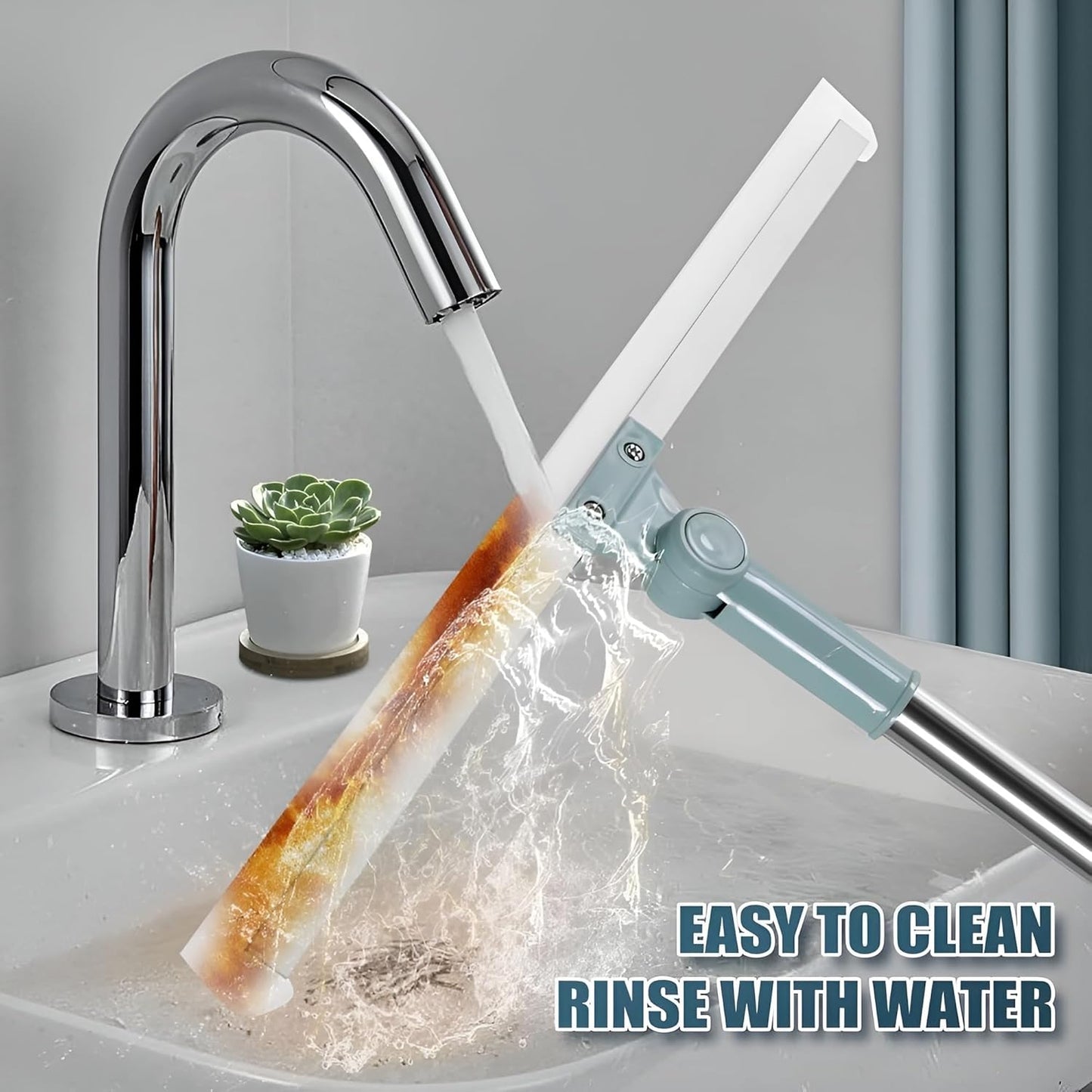 MAGIC WIPER – The Ultimate All in 1 Rotating Broom & Wiper
