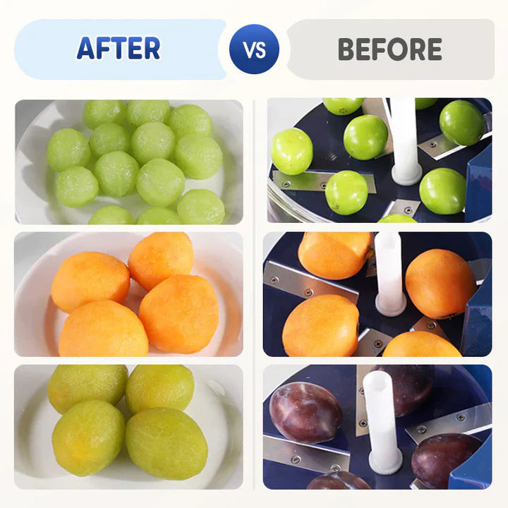 Portable Automatic Peeler for Fruits and Vegetables